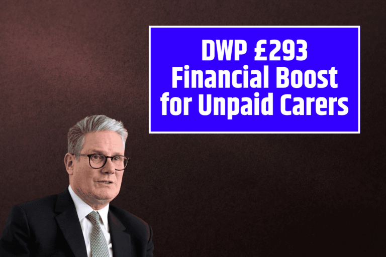 DWP £293 Financial Boost for Unpaid Carers