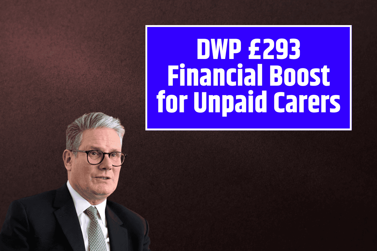 DWP £293 Financial Boost for Unpaid Carers