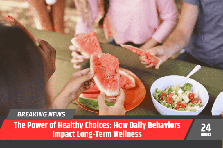 The Power of Healthy Choices: How Daily Behaviors Impact Long-Term Wellness